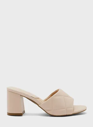 Quilted Strap Sandals