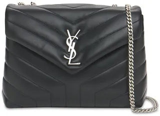 Small Loulou Y-quilted leather bag