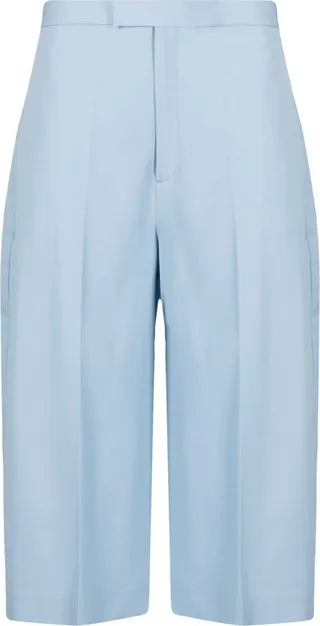 Tailored Wool Shorts