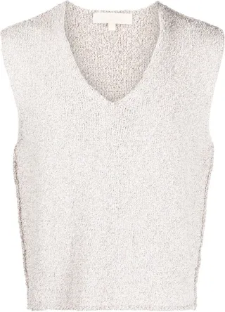 Sleeveless Knitted Vest
