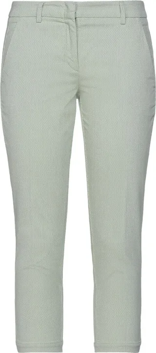 Cropped Pants Light Green