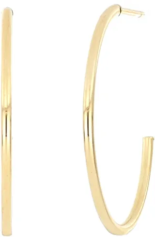 14K Gold Hoop Earrings