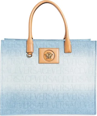 La Medusa Denim Tote