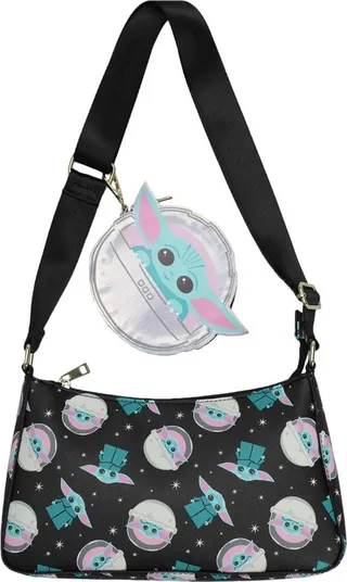 The Mandalorian Grogu Women’s Hand Bag With Coin Purse