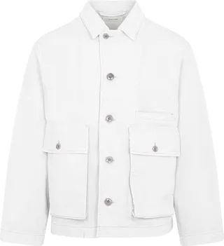Lemaire Collared Button-Up Denim Jacket