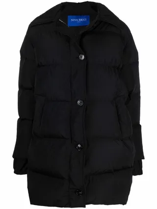 Padded Mid-Length Puffer Jacket