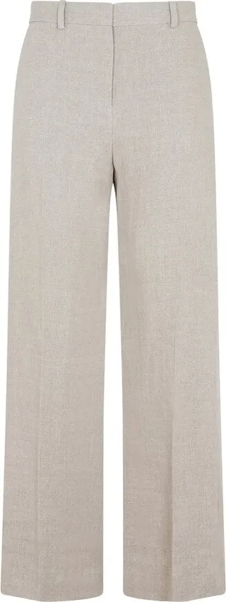 Totême Mid-Waist Straight Trousers