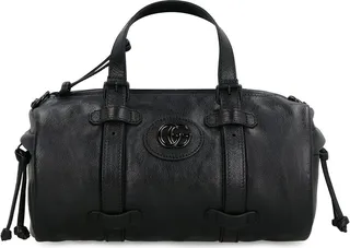 Gucci GG Debossed Top-Handle Small Travel Bag