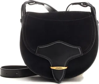 Isabel Marant Saddle Foldover-Top Crossbody Bag