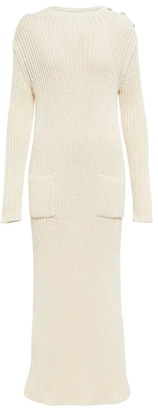 Adele cotton-blend maxi dress