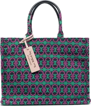 Monogram Jacquard Tote