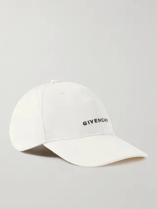 Logo-Embroidered Cotton-Blend Twill Baseball Cap