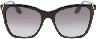 Guilloché 56mm Gradient Rectangular Sunglasses