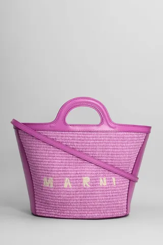Hand Bag In Viola Silver