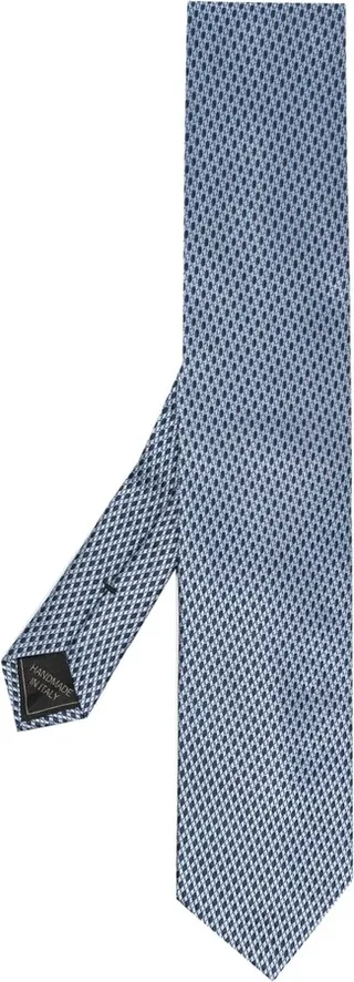 Textured-Finish Pointed Tie