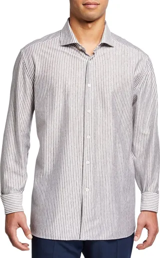 Men's Striped Sport Shirt