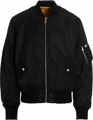 Diesel J-Fighters Zipped Reversible Bomber Jacket