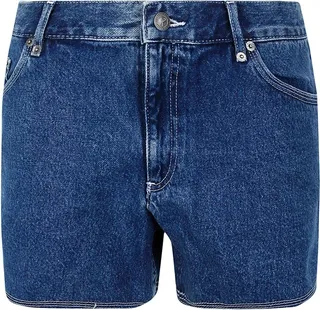 A.P.C. Johnny Straight Leg Denim Shorts