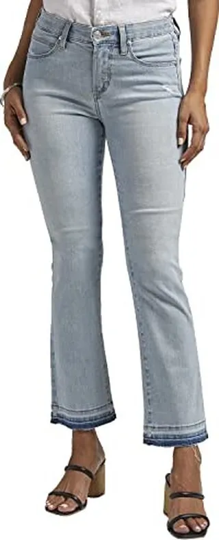 Jag Jeans Women's Eloise Mid Rise Bootcut Crop Jeans