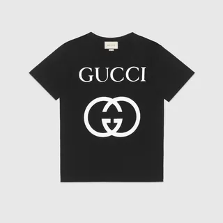 Oversize T-shirt with Interlocking G