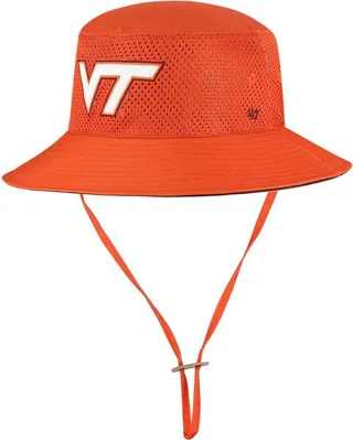 Men's '47 Brand Orange Virginia Tech Hokies Panama Pail Bucket Hat