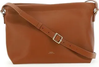 A.P.C. Logo Detailed Drawstring Shoulder Bag