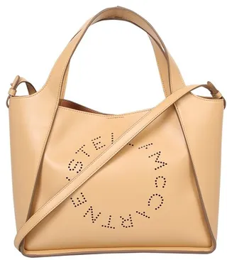 Stella McCartney Logo Perforated Tote Bag