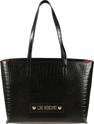 Logo Bottom Skinned Tote