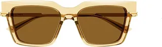Bottega Veneta Eyewear Cat-Eye Frame Sunglasses