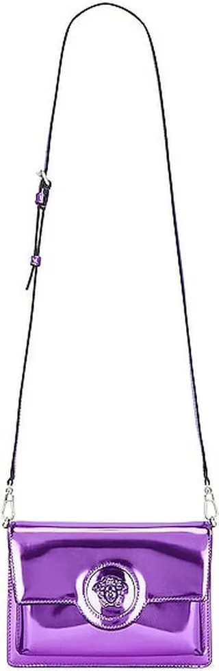 VERSACE La Medusa Mini Bag in Purple