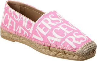 Versace Barocco Canvas Espadrille