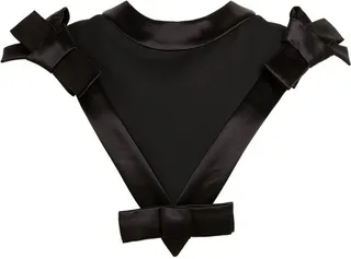 Jil Sander Bow-Embellished Cape