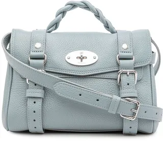 mini Alexa grained-leather bag