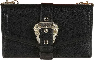 Couture Buckled Chain Shoulder Bag