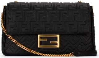 Fendi Baguette Chained Crossbody Bag