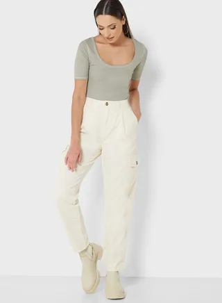 Pocket Detail Pants