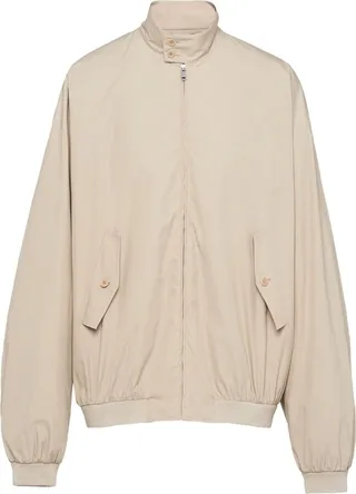 Triangle-Logo Bomber Jacket