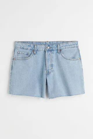 90's Boyfriend Low Denim Shorts