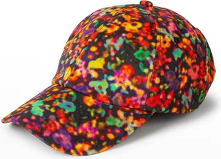 Men's Twilight Floral Baseball Cap