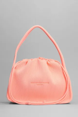 Ryan Small Hand Bag In Orange Fabric