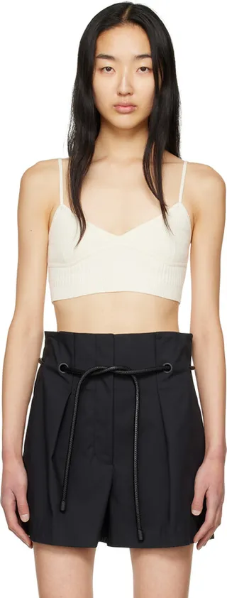Anna Quan Off-White Saskia Camisole