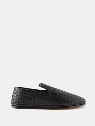 Intrecciato Leather Shoes
