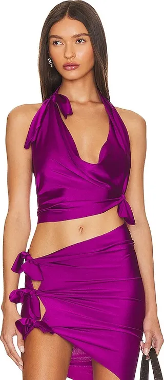 Tied Up Halter Top