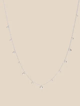 Dodo Bollicine necklace in silver with spheres
