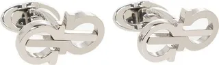 Salvatore Ferragamo Gancini-Plaque Cufflinks