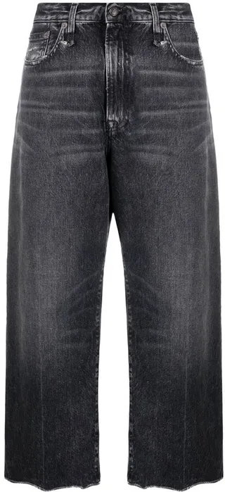 D'Arcy wide-leg cropped jeans