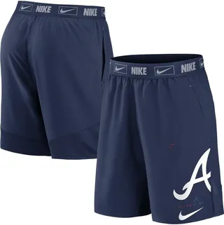 Men's Nike Navy Atlanta Braves Bold Express Performance Shorts