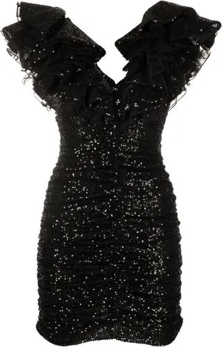 Sequin-Embellished Minidress