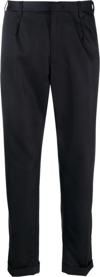 Straight-Leg Tailored Trousers
