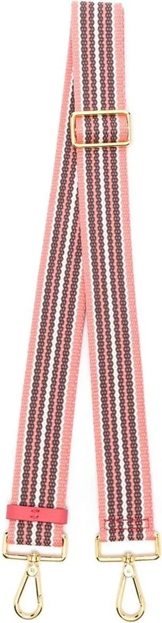 Zigzag-Print Bag Strap